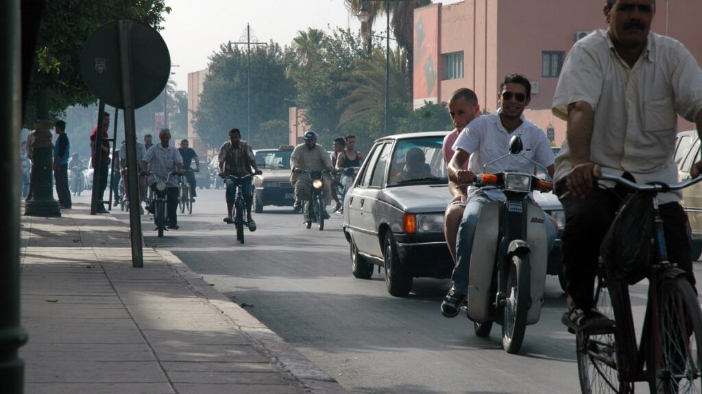 Circulation urbaine au Maroc