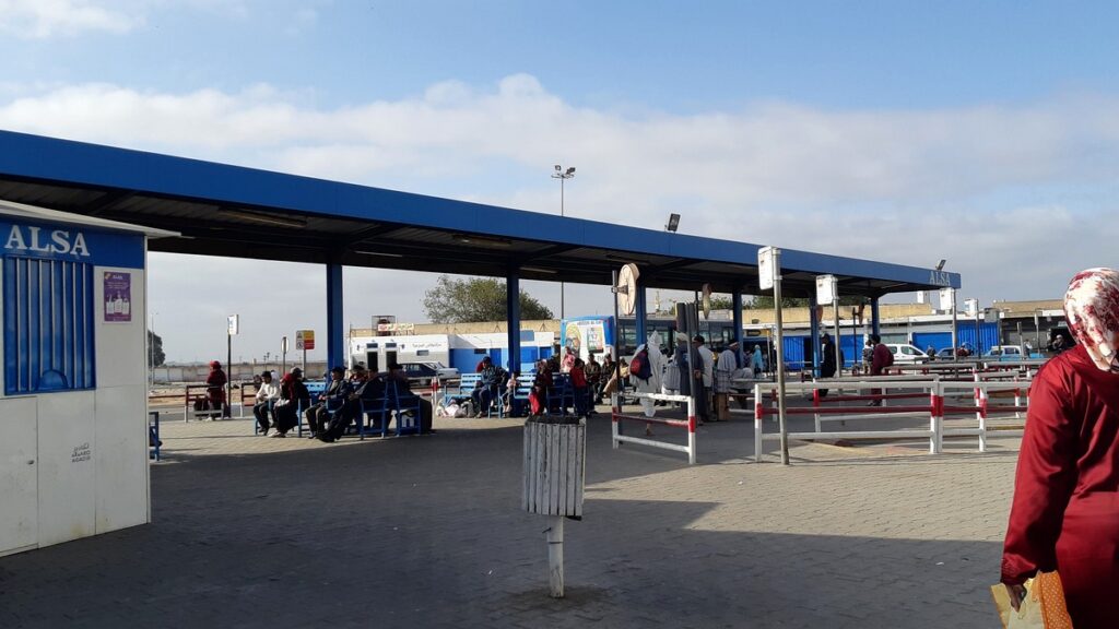 Gare routière d’Inezgane, transport de voyageurs au Maroc