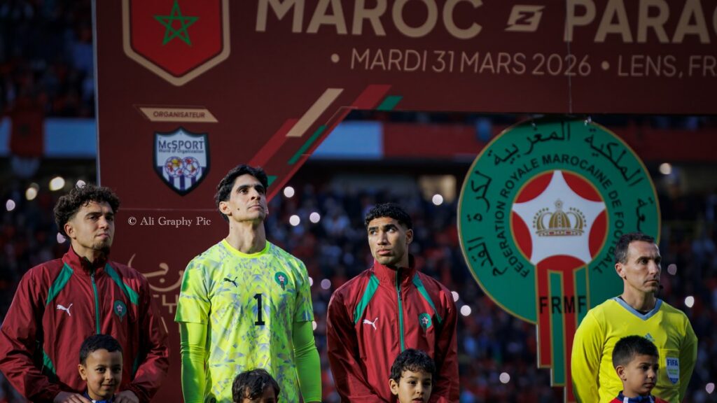 Neil El Aynaoui, Yassine Bounou et Achraf Hakimi avec le Maroc, symbole des ambitions des Lions de l’Atlas au Mondial 2026