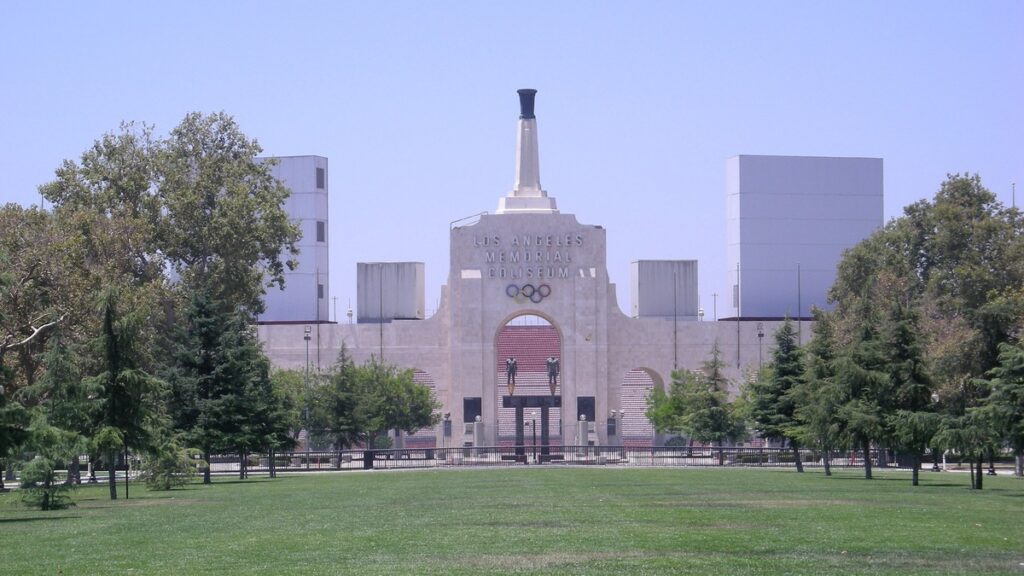 Los Angeles Memorial Coliseum, site du FIFA Fan Festival de Los Angeles durant le Mondial 2026