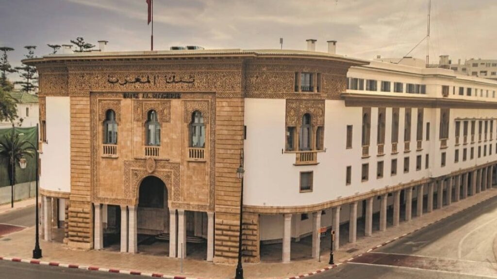 Siège de Bank Al-Maghrib à Rabat