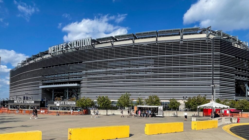 MetLife Stadium avant la finale du Mondial 2026 entre l’Espagne et l’Argentine