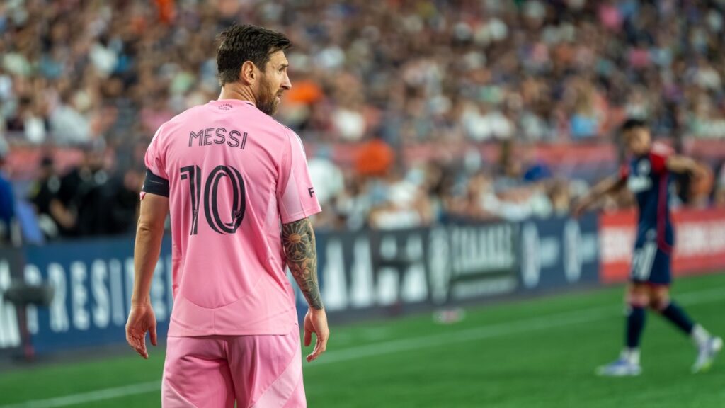 Lionel Messi sous le maillot de l’Inter Miami en MLS
