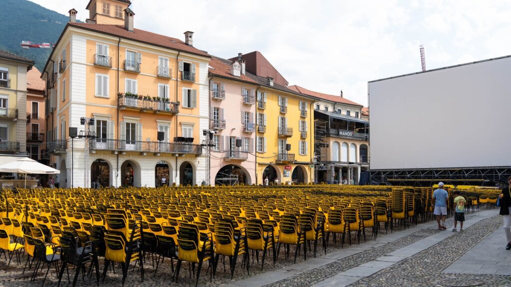 La Piazza Grande lors du Festival du Film de Locarno 2026