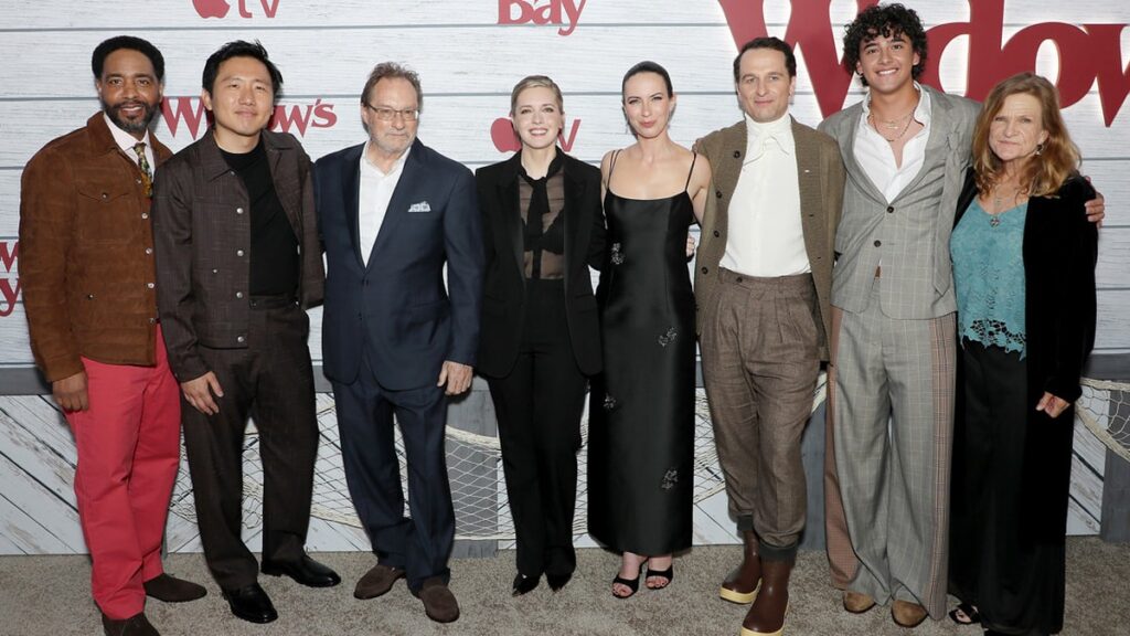 L’équipe de Widow’s Bay lors de l’avant-première à New York