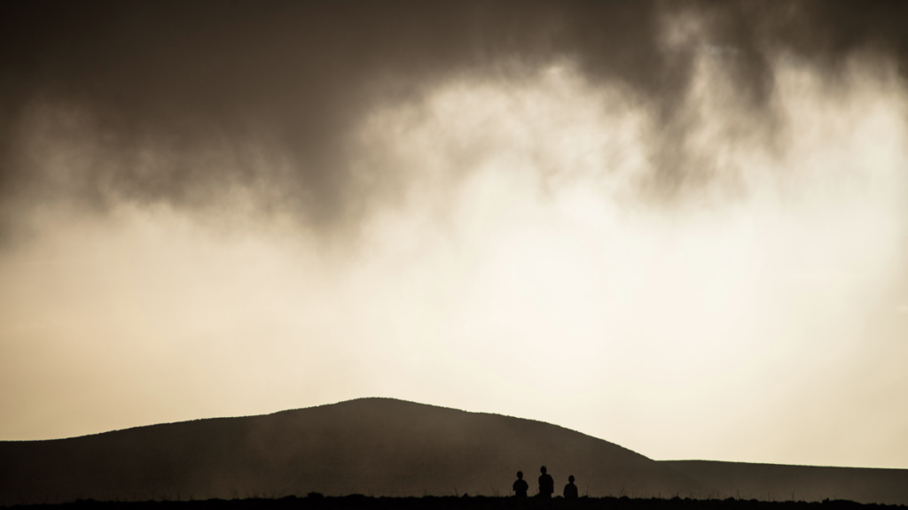 Nuages d’orage au Maroc