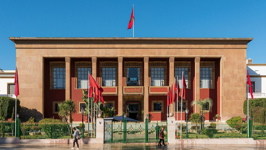 Le Parlement marocain à Rabat