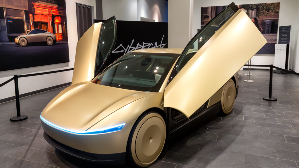 Tesla Cybercab, robotaxi sans volant ni pédales